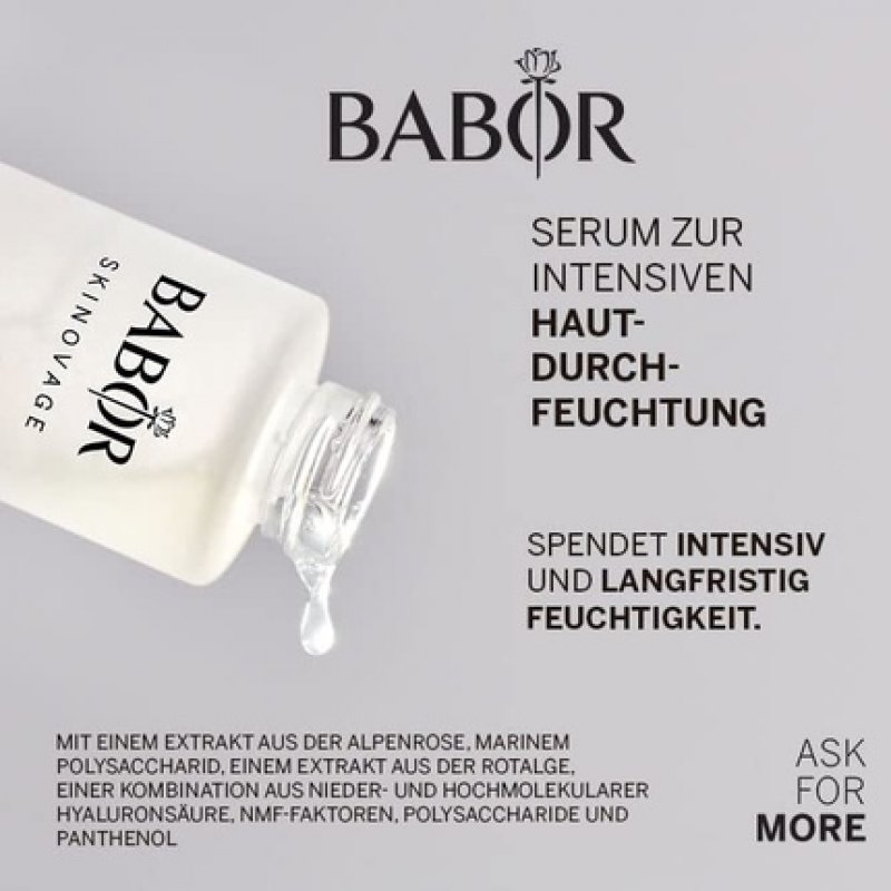 BABOR SKINOVAGE Moisturizing Serum for Dry Skin