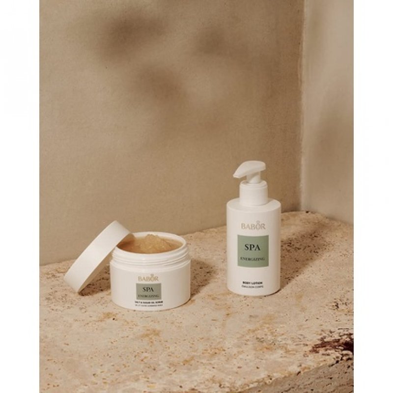 BABOR SPA Energizing Body Scrub Refreshing Apple, Rosemary, Eucalyptus & Lavender Scent 200ml