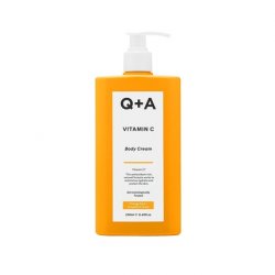 Q A Vitamin C Body Cream with Moisturizing and Brightening Ingredients 250ml
