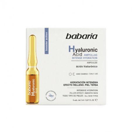 Babaria Hyaluronic acid vials Face serum 10 ml Women