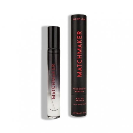 Eye of Love Matchmaker Black Diamond LGBTQ Pheromone Cologne to Attract Him - 10ml Travel Size