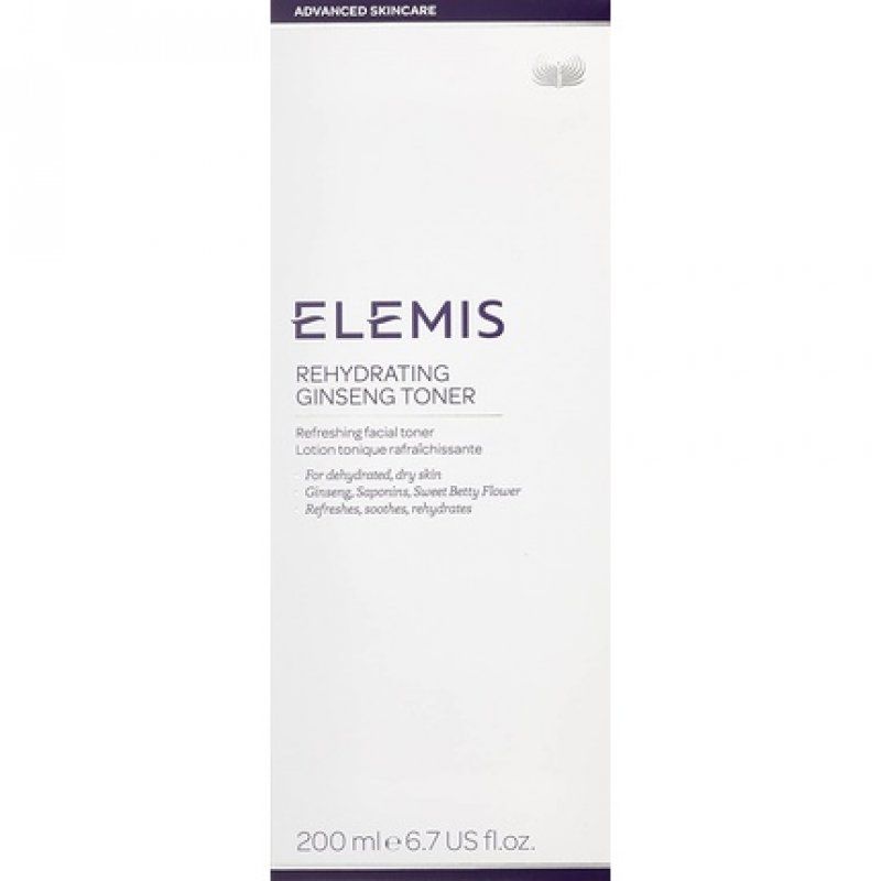 ELEMIS Facial Toner Gentle Alcohol-Free Treatment Mist 200ml Rehydrating Ginseng