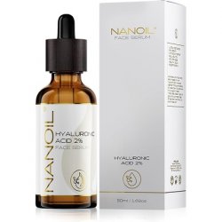 Nanoil Hyaluronic Face Serum 50ml Illuminating Smoothing Ultra-Hydrating with Hyaluronic Acid