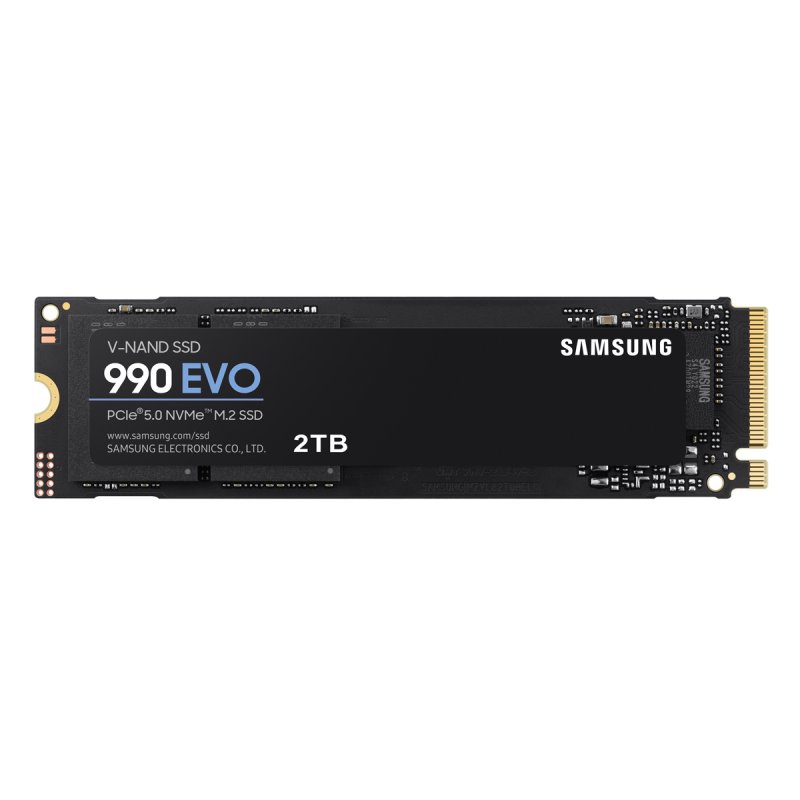 SSD M.2 (2280) 2TB Samsung 990 EVO (PCIe/NVMe) TCG Opal Encryption 2.0