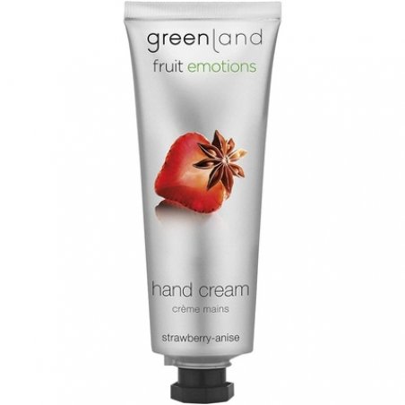 Greenland Strawberry Hand Cream Black Lime Green