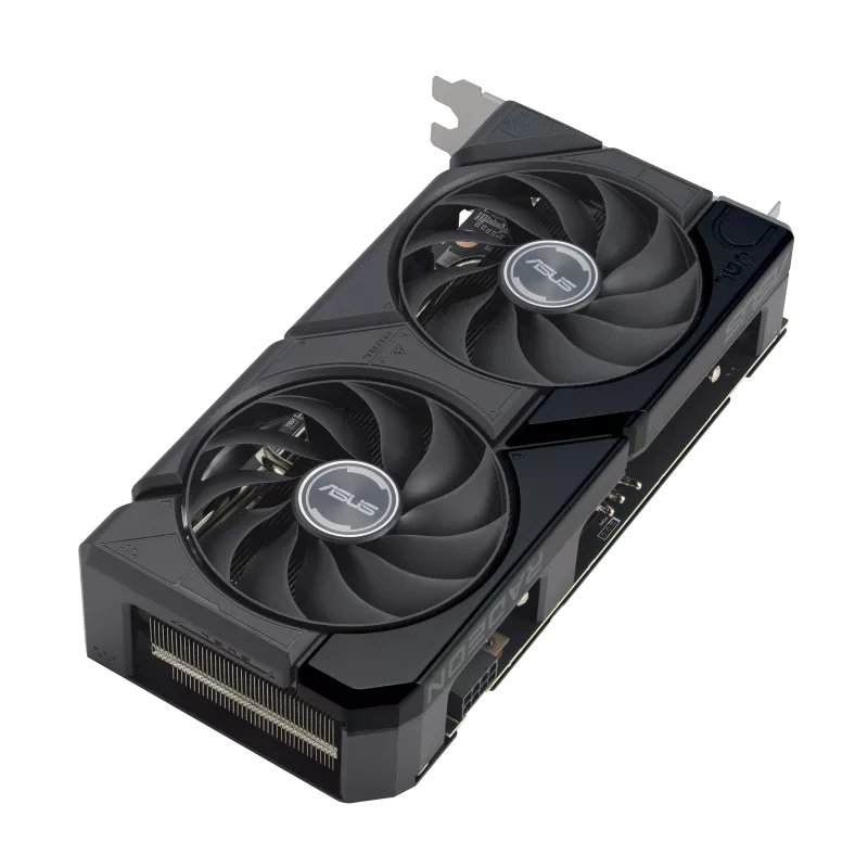 ASUS Dual Radeon RX 7600 XT OC Grafikkarte - 16GB GDDR6, 1x HDMI, 3x DP