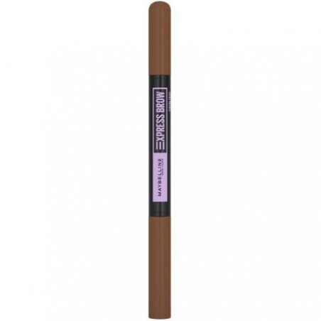Maybelline Express Brow Duo Eyebrow Filling Natural Looking 2-in-1 Pencil Pen Plus Filling Powder Medium Brown 1 Count