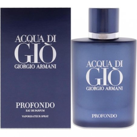 Giorgio Armani Acqua di Gio Profondo Unisex Eau de Parfum 75ml Spray Black