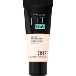 Maybelline Fit Me Foundation Matte & Poreless Full Coverage Blendable for Normal to Oily Skin 30ml