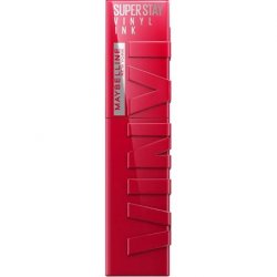 Maybelline New York Lip Colour SuperStay Vinyl Ink 16h Long Lasting Liquid Lipstick Shine Finish 50 Wicked
