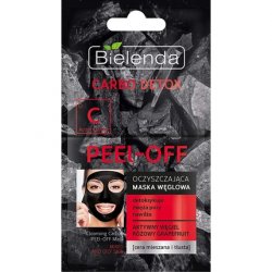 Bielenda Carbo Detox Peel Off Face Mask with Active Carbon for Combination and Oily Skin