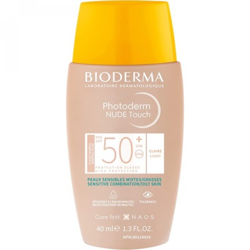 Bioderma Photoderm Nude Mineral SPF50 Light Tint 40ml