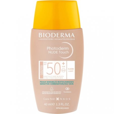 Bioderma Photoderm Nude Mineral SPF50 Light Tint 40ml