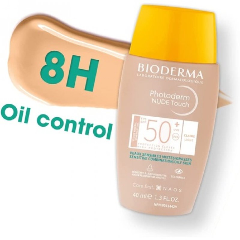 Bioderma Photoderm Nude Mineral SPF50 Light Tint 40ml