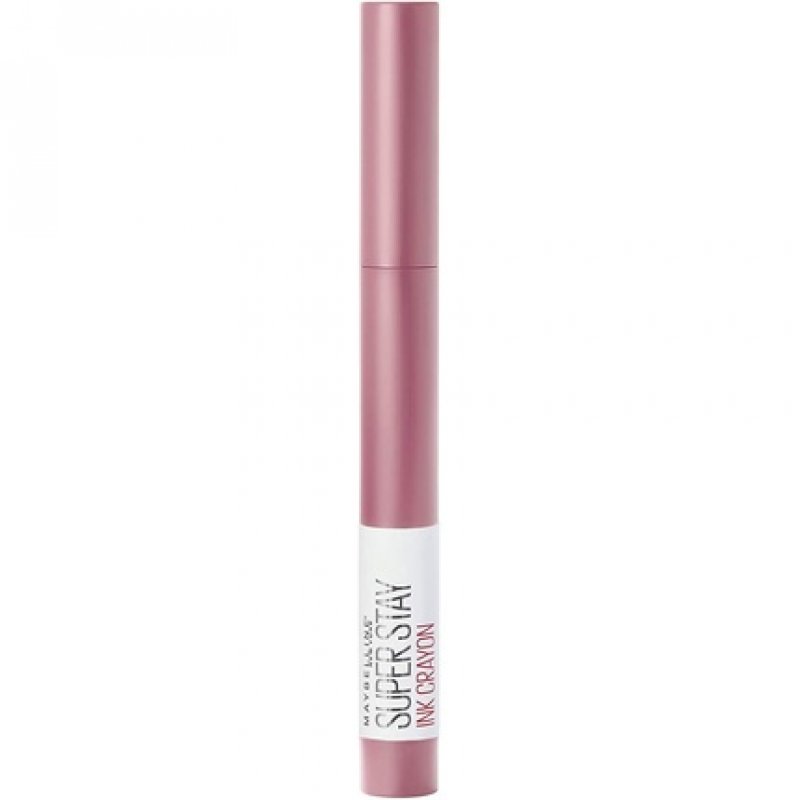 Maybelline Superstay Matte Ink Crayon Longlasting Pink Lipstick with Precision Applicator 30 Seek Adventure 1 Count