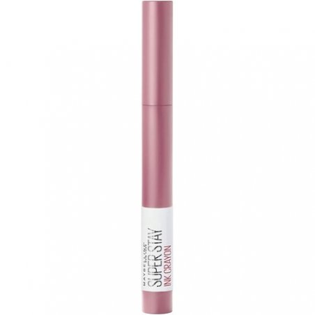 Maybelline Superstay Matte Ink Crayon Longlasting Pink Lipstick with Precision Applicator 30 Seek Adventure 1 Count