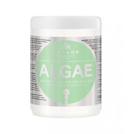 Kallos Algae Moisturizing Hair Mask 1000ml masque pour cheveux Femmes