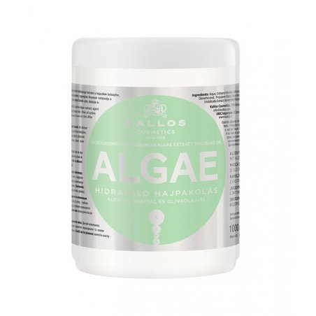 Kallos Algae Moisturizing Hair Mask with Algae Extract and Olive Oil 1000ml