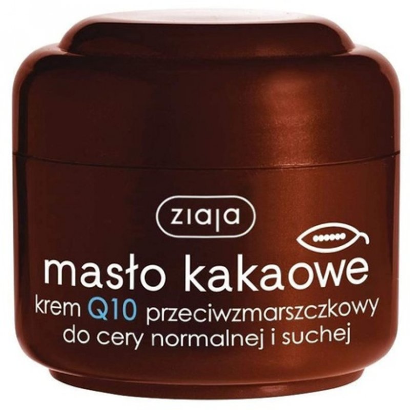 Ziaja Cocoa Butter Q10 Anti-Wrinkle Face Cream for Dry and Normal Skin