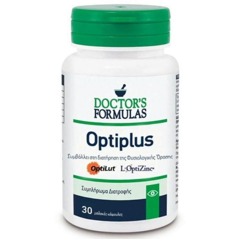 Doctor's Formulas Optiplus Formula for Healthy Vision 30 Vegetable Capsules