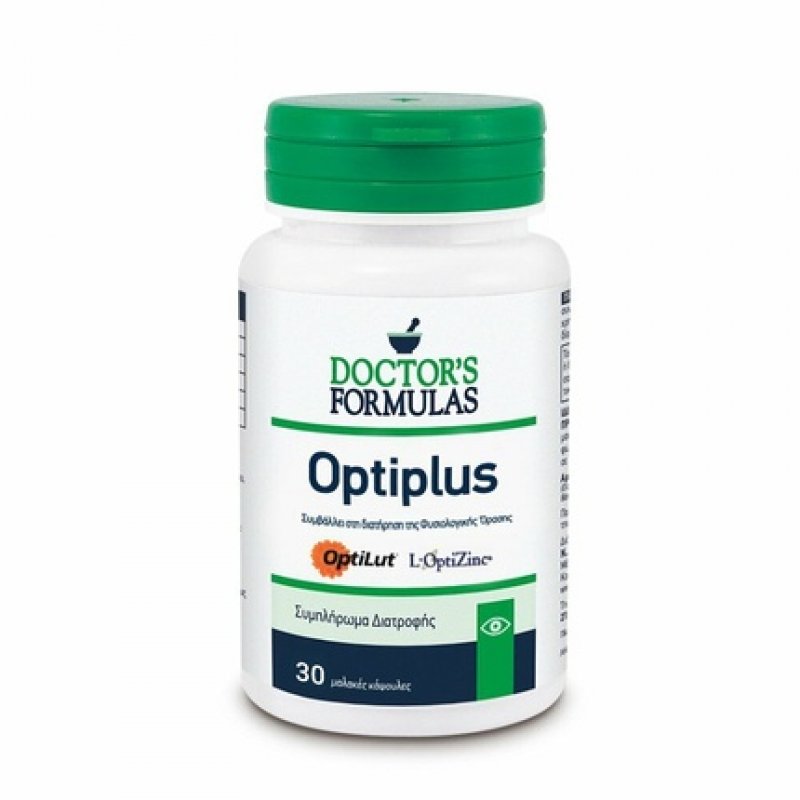 Doctor's Formulas Optiplus Formula for Healthy Vision 30 Vegetable Capsules