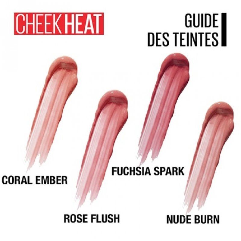 Maybelline - Cream blush Cheek Heat - 30: Coral Ember 10ml