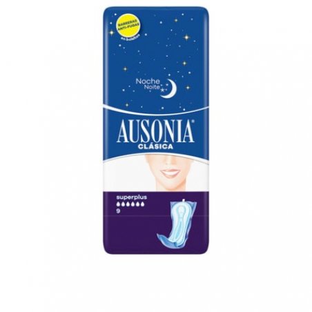 Hygiene Ausonia Unisex Ausonia Night Compresses Super Plus 9 U