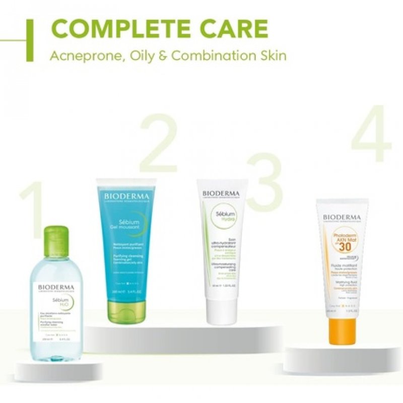 Bioderma Sebium Purifying Cleansing Foaming Gel 200ml