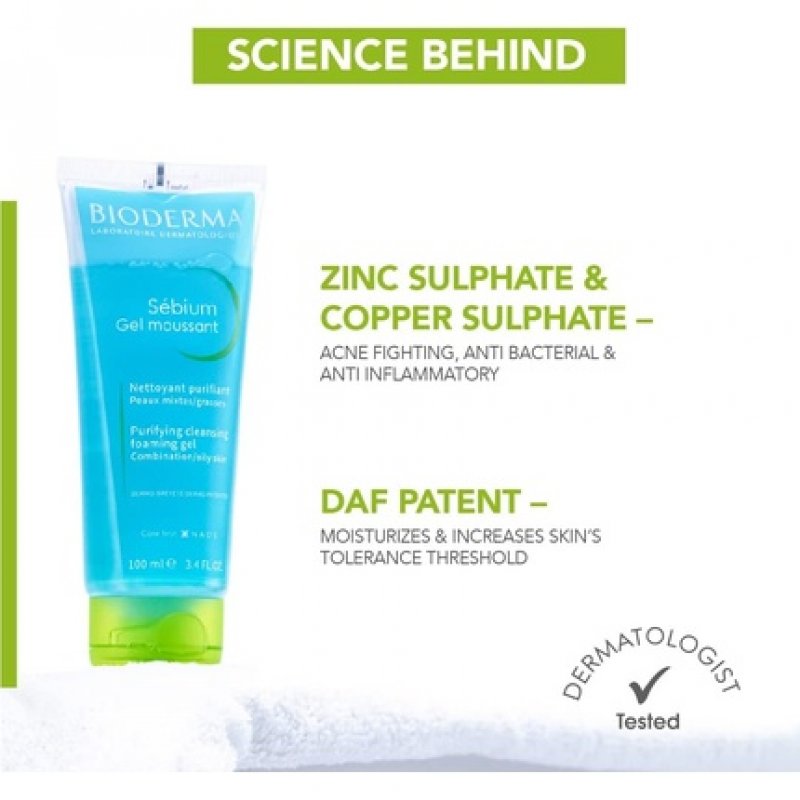 Bioderma Sebium Purifying Cleansing Foaming Gel 200ml