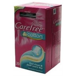 Carefree Breathables Unscented Panty Liners 20 Pads
