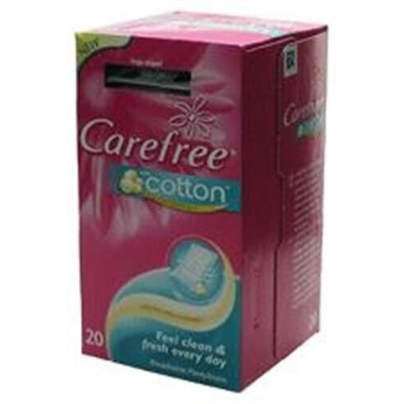 Carefree Breathables Unscented Panty Liners 20 Pads