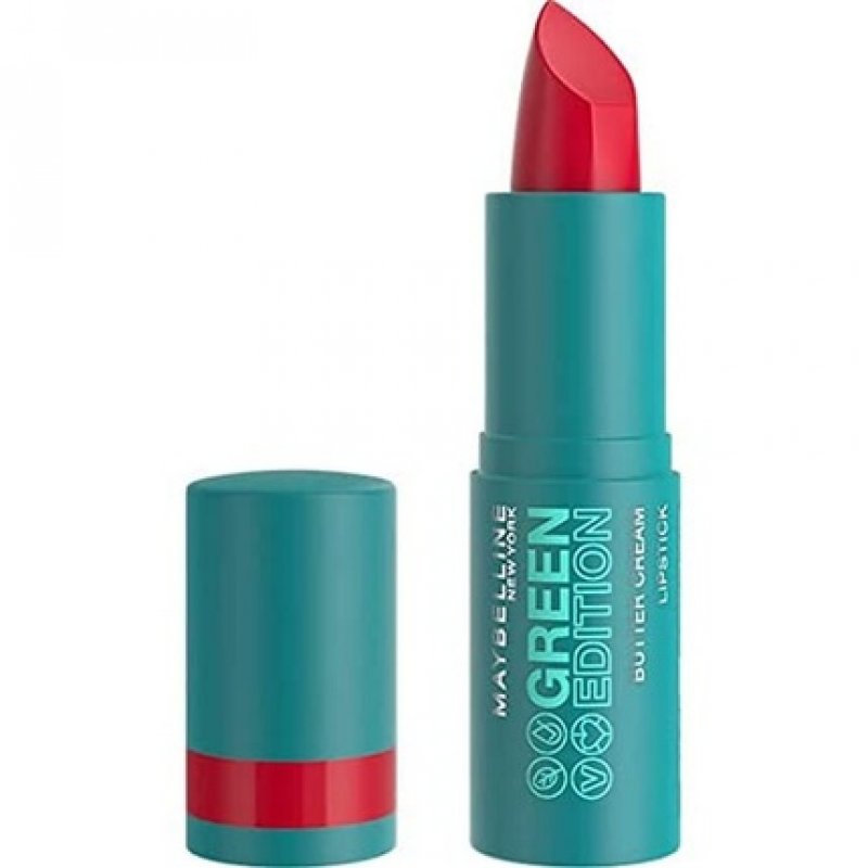 Maybelline New York Green Edition Buttercream Lipstick 004 Maple 3.4g