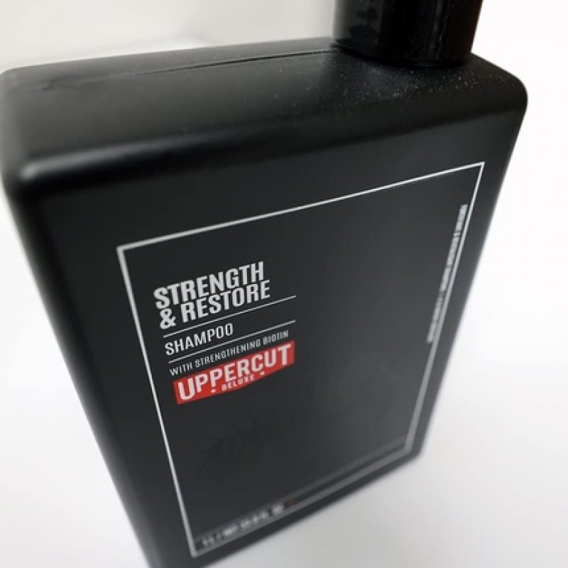 Uppercut Deluxe Strength and Restore Shampoo with Biotin and Caffeine 1L
