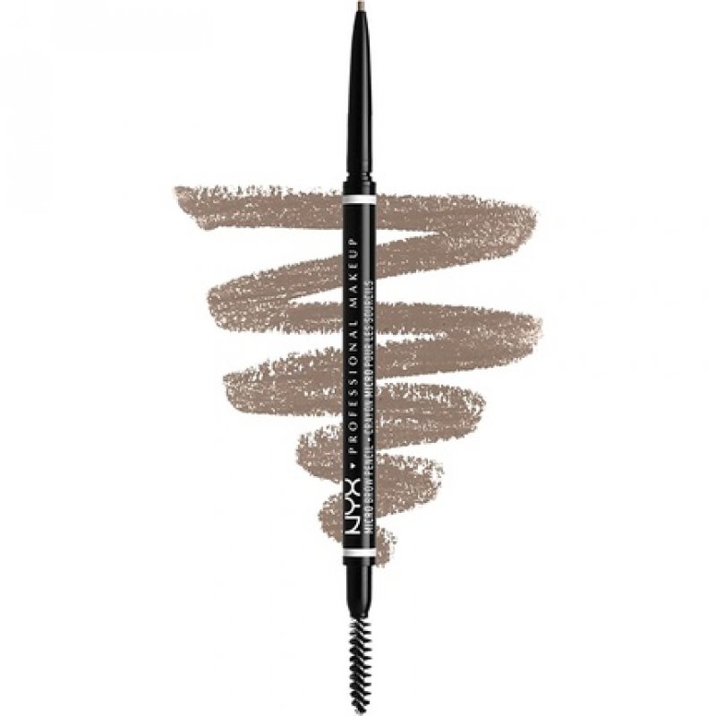 NYX Professional Makeup Micro Brow Pencil Dual Ended Design Ash Blonde