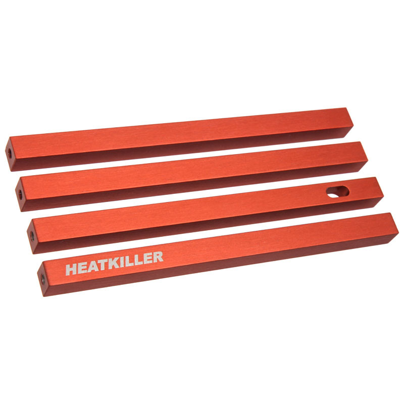 Watercool compatible Heatkiller Tube - Streben-Kit 150 mm, rot
