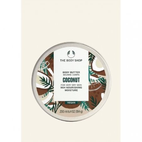 The Body Shop Coconut Nourishing Moisture Body Butter Vegan 200mL