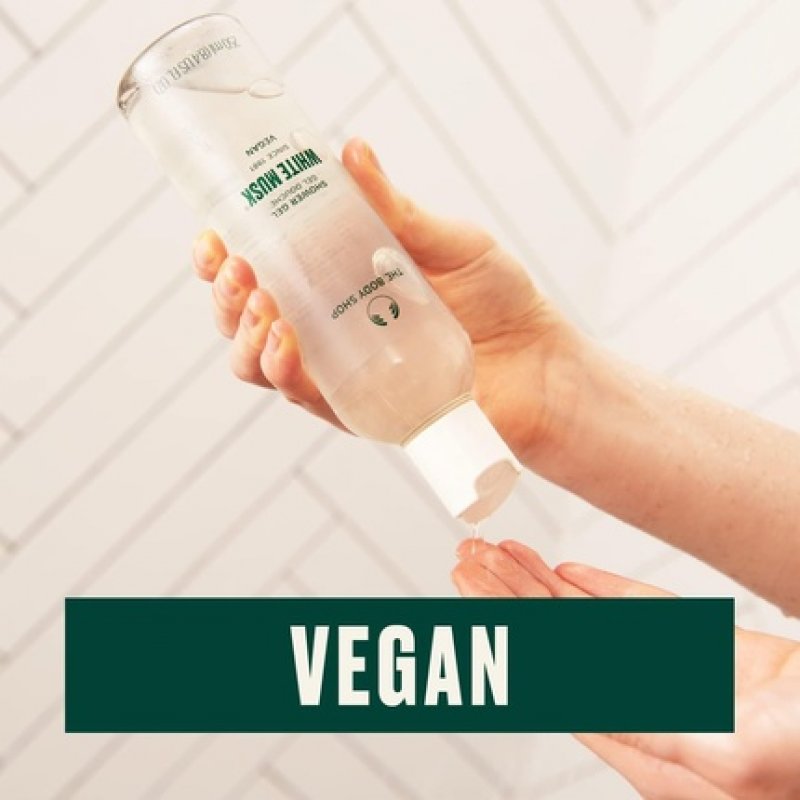 The Body Shop White Musk Sumptuous Silk Shower Gel Floral 250ml