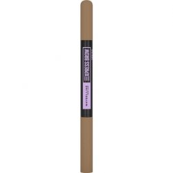 L'Oreal Paris Maybelline Express Brow Duo Eyebrow Filling Natural Looking 2-In-1 Pencil Pen Filling Powder Dark