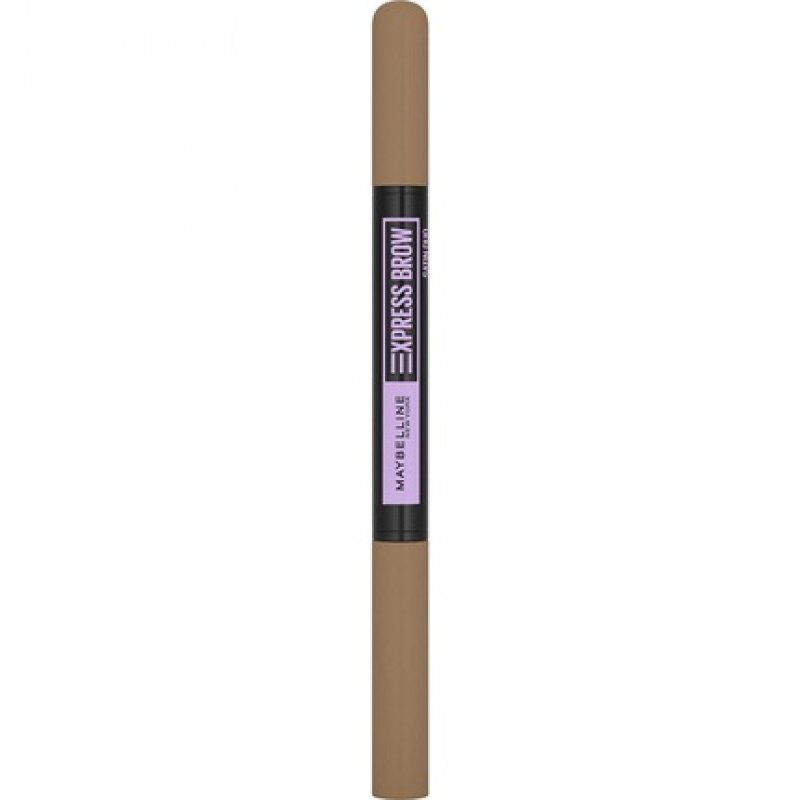 L'Oreal Paris Maybelline Express Brow Duo Eyebrow Filling Natural Looking 2-In-1 Pencil Pen Filling Powder Dark