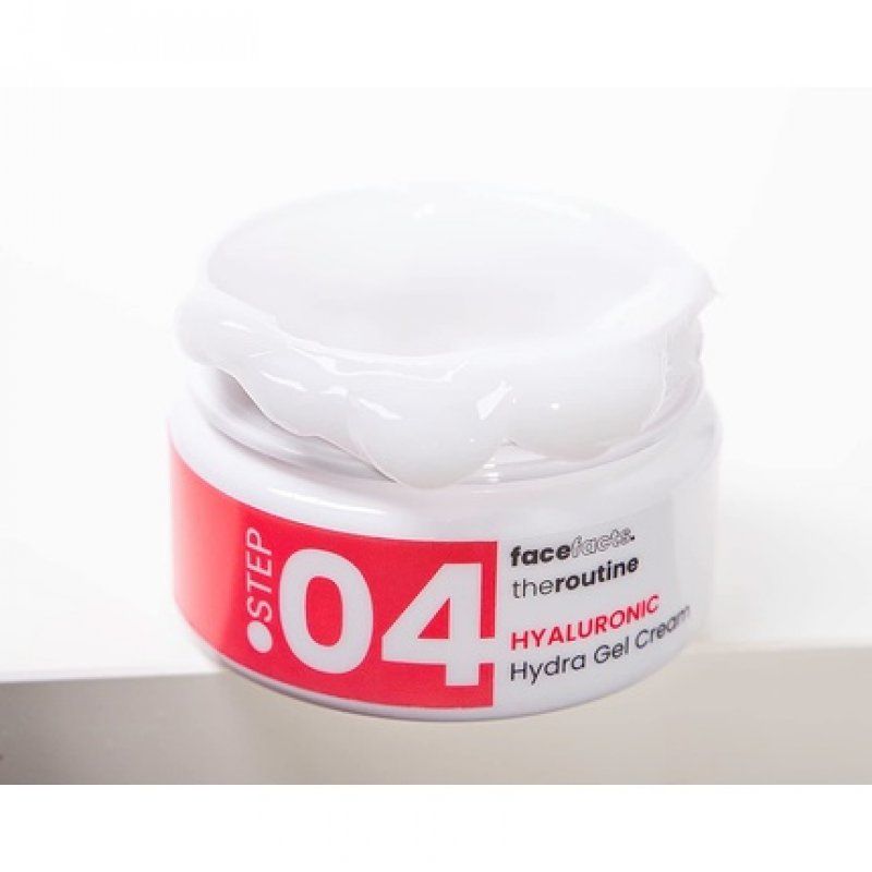 Face Facts The Routine Hyaluronic Hydra Gel Cream Nourish and Hydrate 50ml