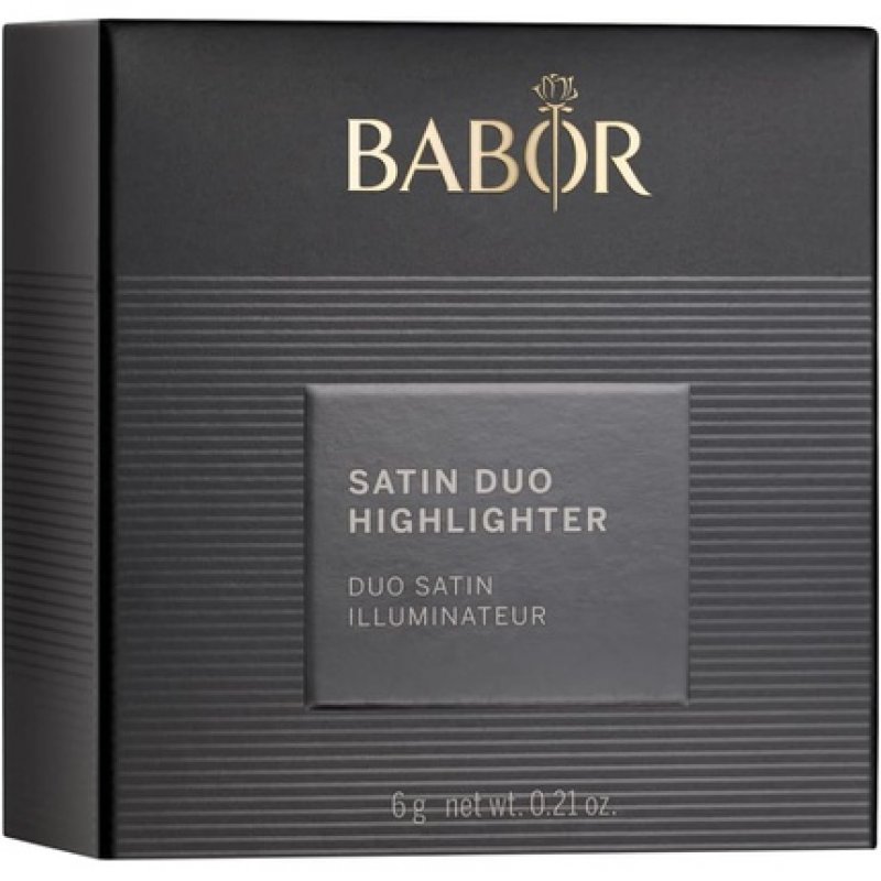 BABOR MAKE UP Satin Duo Highlighter Baked Powder for Beautiful Facial Accents 6g