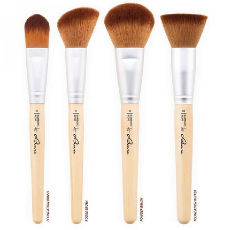 Luvia Cosmetics Vegan Makeup Brush Set - 12 Brushes for Sensitive Skin - Gift Idea for Women