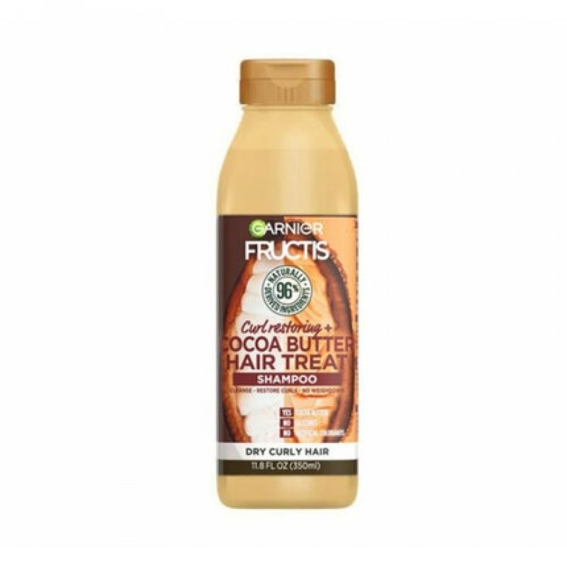 Garnier Fructis Hair Food Cocoa Butter Shampoo for Curly Hair 350ml