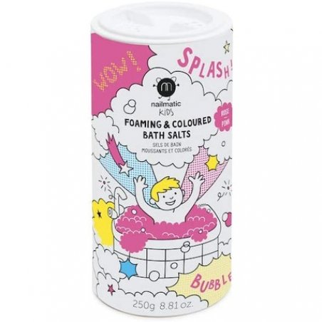 Nailmatic Kids Foaming Bath Salts Pink