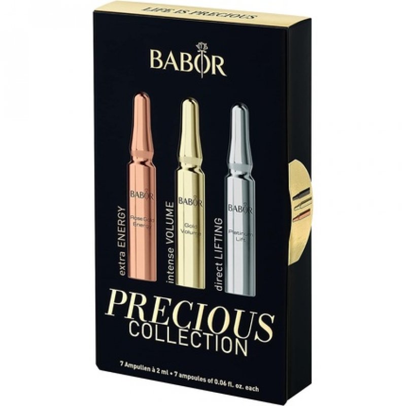 BABOR Precious Collection 7-Day Ampoule Treatment Anti-Aging Anti-Wrinkle Serum Immediate Effect Firming and Plumping