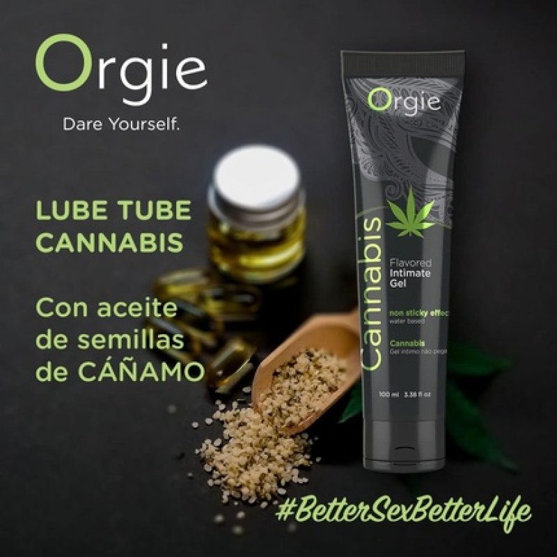 Orgie Lube Tube Cannabis