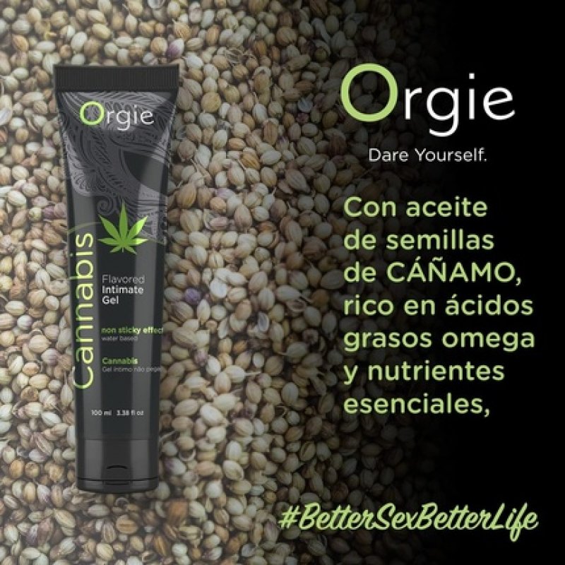 Orgie Lube Tube Cannabis