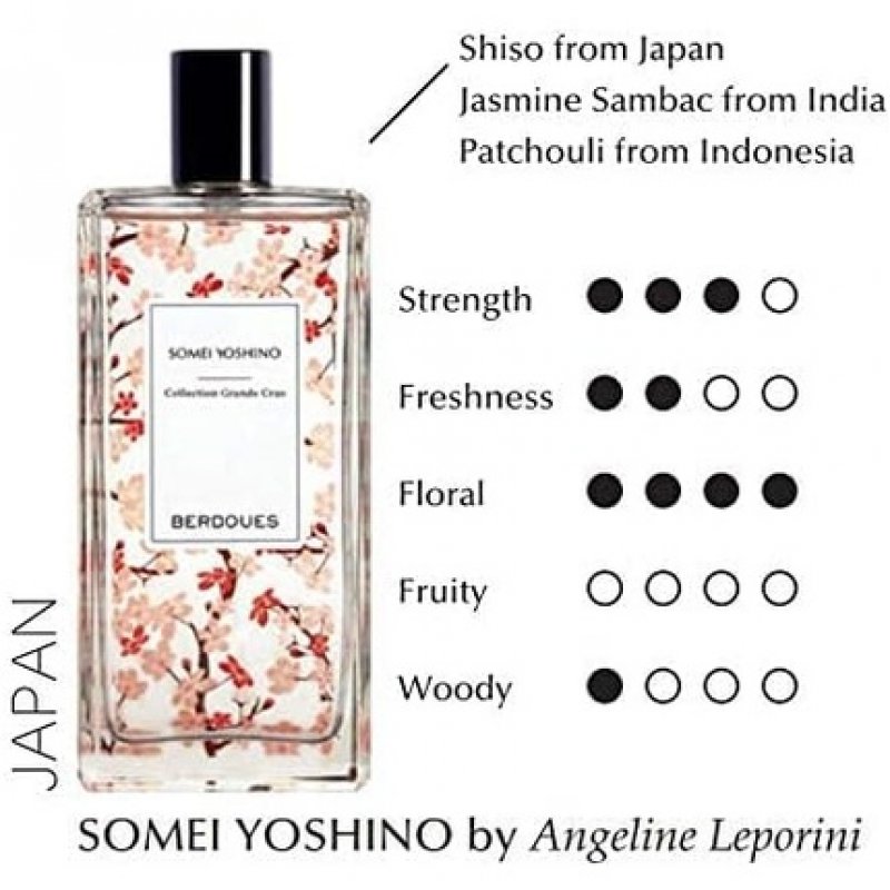 Collection Grands Crus Somei Yoshino Eau De Cologne 100ml