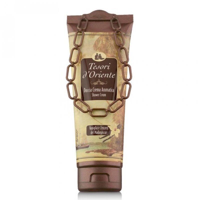 Tesori d'Oriente Vaniglia E Zenzero Madagascar Vanilla and Ginger Shower Cream 250ml