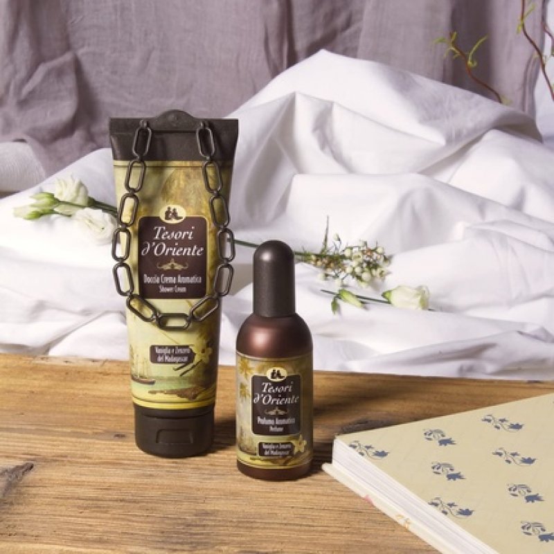 Tesori d'Oriente Vaniglia E Zenzero Madagascar Vanilla and Ginger Shower Cream 250ml
